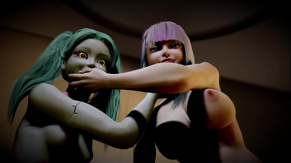 Double The Pleasure: A Wild Threesome With Rebecca And Lucy In Cyberpunk Edgerunners Pov