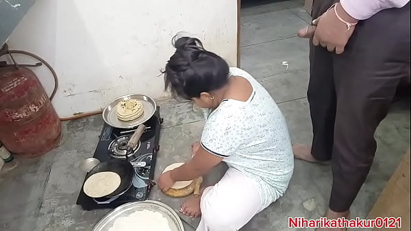 Desi Step-mom Gets Naughty And Wild In The Kitchen