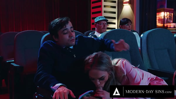 Unleashing Temptation: A Naughty Exhibitionist Teaches Her Innocent Boyfriend The Art Of Public Pleasure In A Darkened Theater