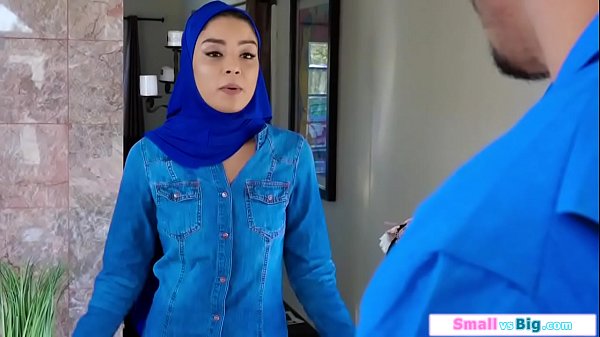 Arab Teen Double-teamed By Two Hung Studs
