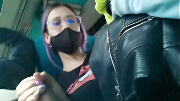 Lusty Latina Services Her Man With A Sloppy, Public Bus Blowjob On The Wild Ride From Bogota To Medellin