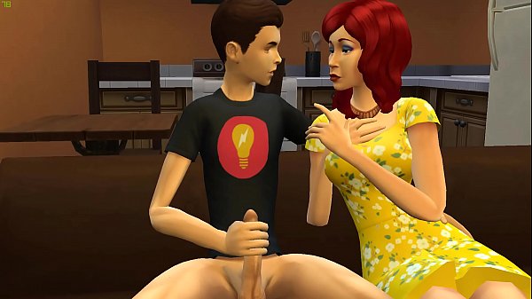 Stepbrother’s First Time Taking His Stepmother To Bed