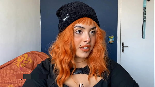 Watching Comments On My Video: Soft Blowjob With A Curvy Girl