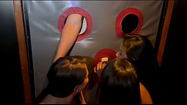 Four Naughty Sisters Head To A Swingers’ Pad For Bareback Glory Hole Action With Strangers, Ending In A Messy Facial Finish – Full Video On Red