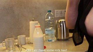 Stepson’s Lust Ignites As Creamy Streams Drench Stepmom’s Voluptuous Ginger Curves