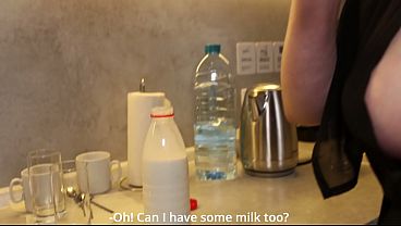 Stepson’s Lust Ignites As Creamy Streams Drench Stepmom’s Voluptuous Ginger Curves