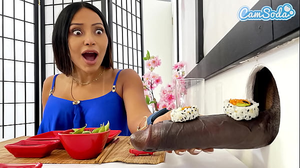 Voluptuous Milf Lesbians And A Sweet Asian Teen Share A Sizzling Sushi Bar Threesome With A Massive Bbc