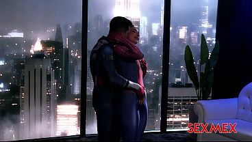Spider Slut Ravaged By Superhero Cock