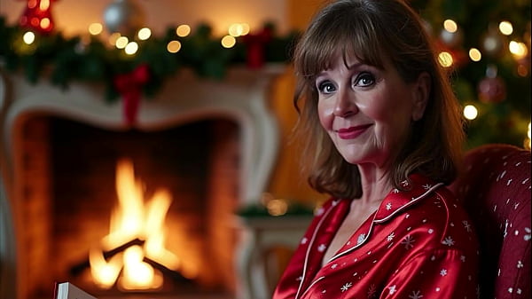 Naughty Granny Carmen Claus: A Jolly Holiday Fuckfest And Creamy Surprise!