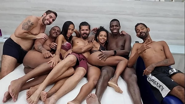 Behind The Scenes Of A Massive Orgy With The Sluts Yasmin Ribeiro And Afrodite Hotwife