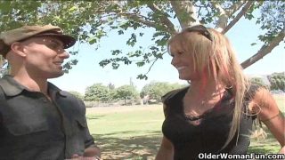 Hot Blonde Soccer Mom Forces Her Cuck Husband To Watch Her Get Nailed