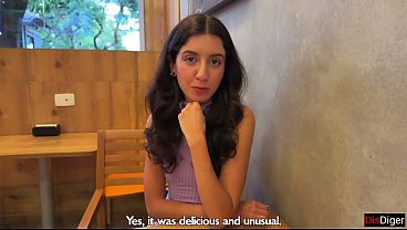 Public Agent Seduction – I Pumped The Slim Girl Full Of Smoothie And Pounded Her Rough
