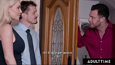 Swinging Savannah Bond And Dee Williams: A Busty Wife Swap With Italian Subtitles