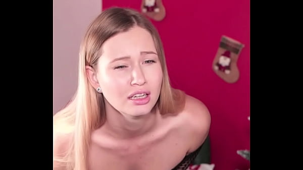 Busty New Year’s Nymph Flaunts Her Massive Melons