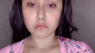 Indian Model Teasing And Playing With Her Big Boobs And Hard Nipples