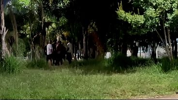 Fui CaÇar Um Solteiro Safado No Dogging! Marquei Com Os Fãs Na Praça E Eles Apareceram, Prontos Pra Putaria