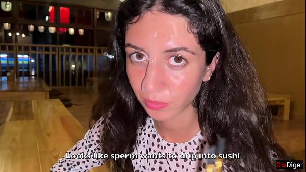 Creamed At The Sushi Counter: A Cumwalk Feast