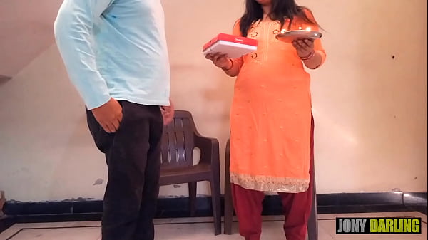 Voluptuous Aunt’s Naughty Diwali Delight From Her Nephew
