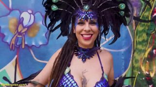 Voluptuous Carnival Queen Takes It Backdoor In My Party Wagon