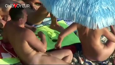 Swingers’ Shoreline: Uninhibited Orgy At A Nude Beach Encampment