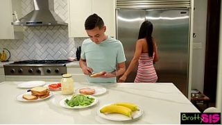 Sultry Isa Bella Takes Her Stepbrother Deep, Then Pleads For A Facial After Wild Doggystyle
