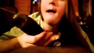 Bbw Deepthroating Thick Bbc Until It Glistens
