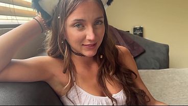 Squirting Teen Trick-or-treater Macy Meadows Gets Filled In A Naughty Household Fantasy With Scott Stark