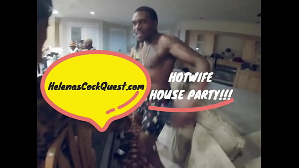 Helena Price Gets Passed Around At A Wild Interracial House Party, Her Hungry Pussy Taking Every Thick Cock She Craves