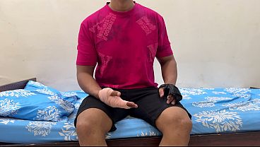 My Injured Stepson Needs Help Washing Up, So I Take Charge, Teasing Him Until He’s Hard, Then I Suck His Cock Before He Fucks Me Rough And Raw.