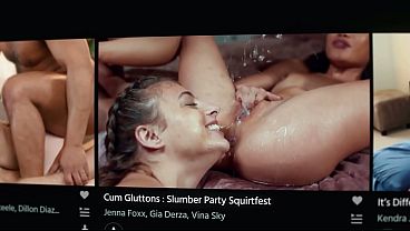 21 Sextury – That Romantic Dinner Fucks You Into A Cherry Kiss Anal Threesome Double Penetration