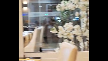 Compilation Of Horny Couple – Flashing Tits In A Restaurant And Jerking Off – Beach Pussy, Showing Off In Public, And Stroking