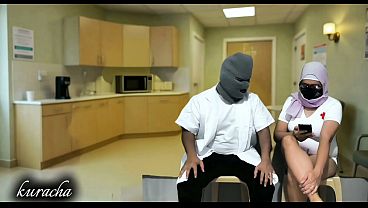 Doctor And Nurse Sneaking Dirty Talk And Wild Fun During Their Break