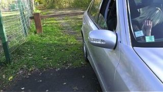 Busty French Milf Sucks My Cock In The Backseat