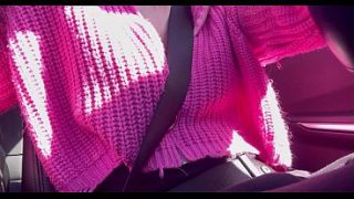 Get Ready For A Steamy Solo Car Ride With Artemisia Love, Flaunting Those Big, Juicy Tits In A Dirty Car Fetish Video
