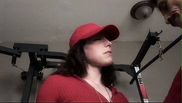 College Teen Gets Drilled By Her Gym Teacher After School