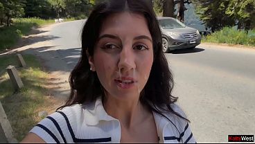 Maniac Pounded A Bitch In The Bushes And Blasted His Load All Over Her Face Before Dragging Her On A Slutty Cumwalk Through The Park.