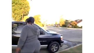 Ebony Milf Gets Her Tight Ass Chased Down Mid-jog