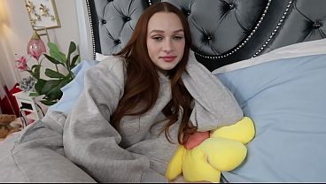 Sick Day Turns Into A Naughty Session With Step Sis – Harley Love