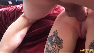 Rough Anal Fucking With A Horny Amateur Goth Teen Slut