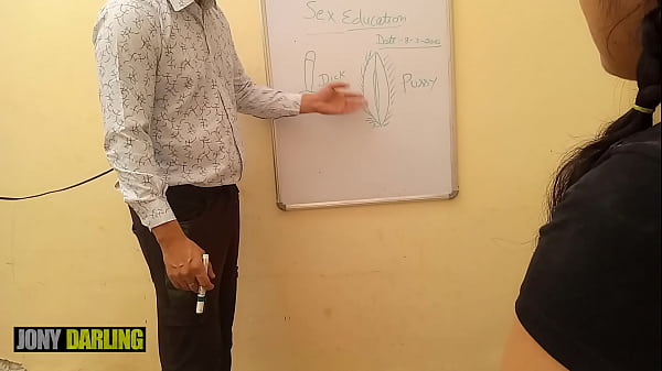 Indian Tuition Teacher Shows Her Student Exactly What A Pussy And Dick Are, Dirty Hindi Talk With Jony Darling