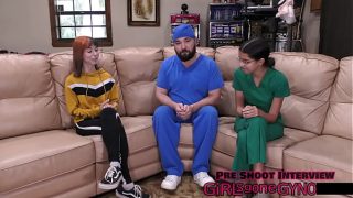 Ditria Rose Gets Her Tight Pussy Spread For The First Time At The Gyno