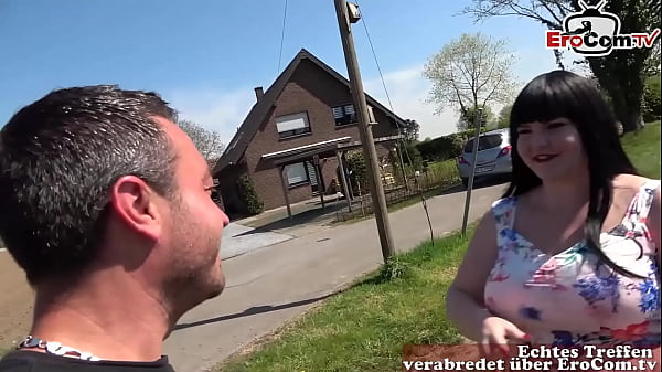 Dicke Deutsche Frau Mit Echten Titten Online Aufgerissen Für Wilden Fick Im Freien