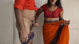Hottest Indian Couple Fucking In A Desi Homemade Video, Full Hindi Moans