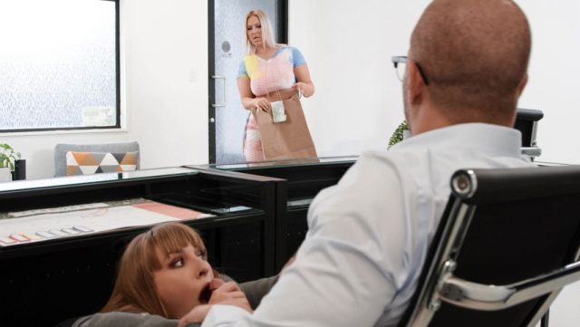 Brazzers – Taking Turns Pounding The Office Slut