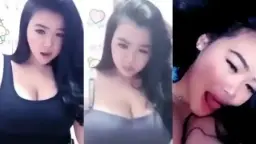 Chibell Si Tanktop Hitam Bikin Liarnya Keluar Semua, Siap Digoyang.