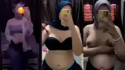 Hijab Montok Goyang Body Di Depan Cermin, Siap Bikin Kamu Panas