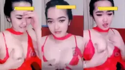 Merah Lingerie Bikin Liar, Hot & Siap Dibuka