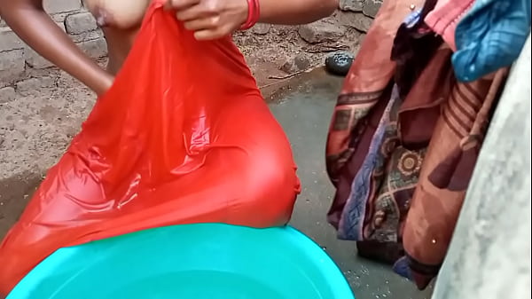 Hot Rati’s Wet Bathroom Bath With Moaning Hindi Voice