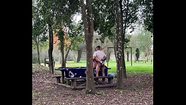 Your Horny Stepmom Gets Busted Fucking In The Open