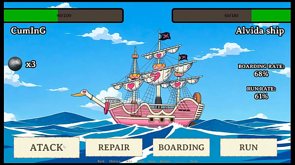 Lusty Buccaneers [ Parody Hentai Game ] Ep.4 – Drenched Alvida’s Pirate Cunt Gets Filled